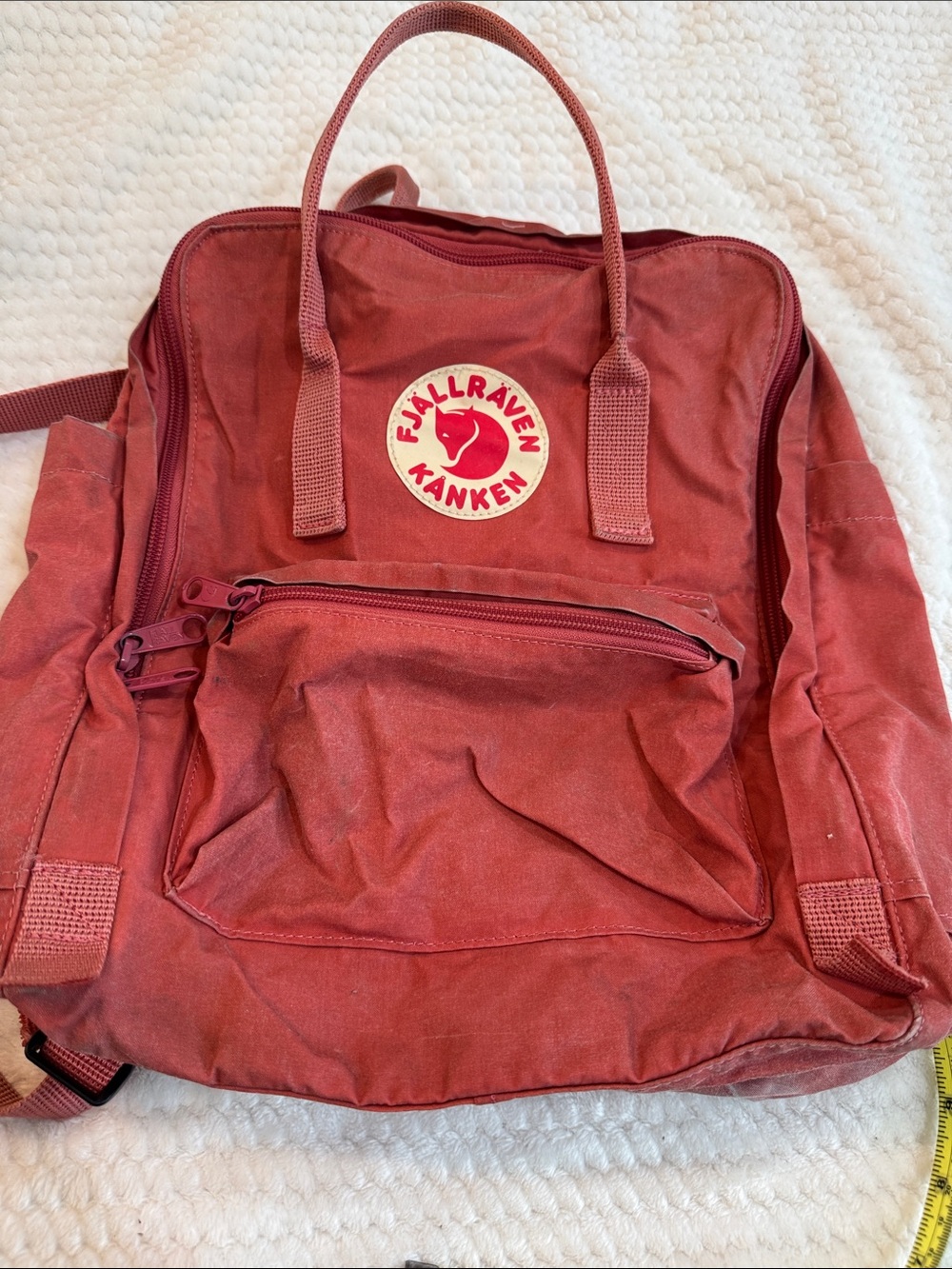 Fjallraven Kånken Backpack in Rust Red